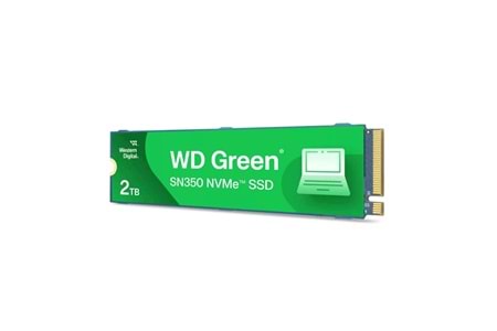 WD Green SN350, WDS200T3G0C, 2TB, 3200/3000, Gen4, NVMe PCIe M.2 2280, SSD