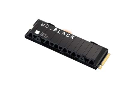 WD Black SN850X, WDS100T2XHE, 1TB, 7300/6600, Gen4, Soğutuculu, NVMe PCIe M.2 2280, SSD
