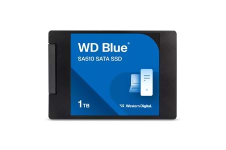 WD Blue SA510, WDS100T3B0A, 1TB, 560/510, 3D NAND, 2,5" SATA, SSD