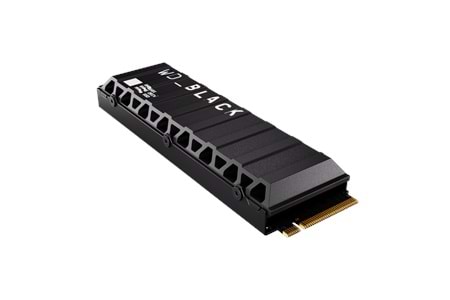 WD Black SN850X, WDS400T2XHE, 4TB, 7300/6600, Gen4, Soğutuculu, NVMe PCIe M.2 2280, SSD