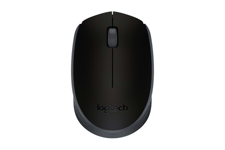 LOGITECH 910-004642, M170 Siyah, USB Nano 2,4G Kablosuz, 1000dpi, Optik, 3 Tuşlu, 12ay Pil Ömrü, Mouse