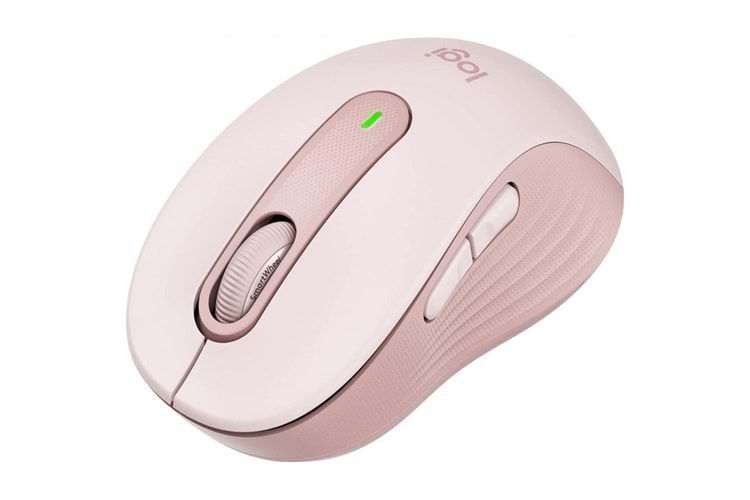 LOGITECH 910-006254, M650 Signature, Rose, Sağ El, USB Nano 2,4G Kablosuz, 4000dpi, Optik, 5 Tuşlu, 24ay Pil Ömrü, Sessiz Mouse