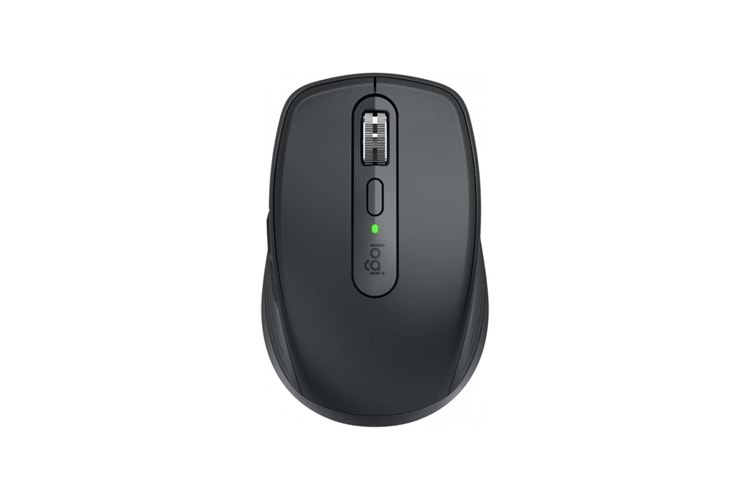 LOGITECH 910-006929, MX Anywhere 3S, Siyah, Bluetooth, 8000dpi, Lazer, 6 Tuşlu, USB-C den şarj edilebilir, Mouse
