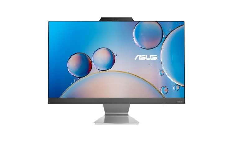 ASUS A3402WBAK-I58512B0D, i5-1335U, 23,8" FHD Ekran, 8Gb DDR5 Ram, 512Gb SSD, Wi-Fi 6, Type-C, Paylaşımlı Ekran Kartı, Free Dos, All In One PC, (Black)