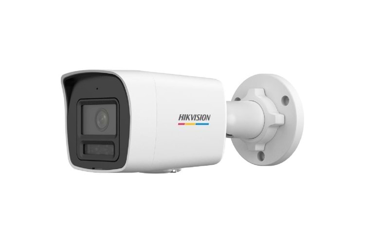 HIKVISION DS-2CD1027G2H-LIUF 2Mpix, 4mm Lens, H265+, 30Mt Gece Görüşü,Color Vu Lite, Smart Hybrid Light, Full Time Color, Dahili Mikrofon, Metal Kasa Bullet IP Kamera