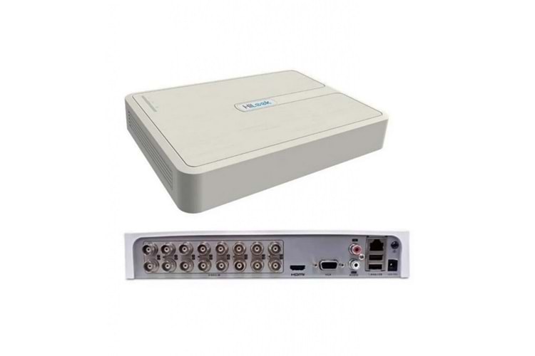 HILOOK DVR-116G-K1, 16Kanal, 2Mpix, H265, 1 HDD Desteği, 5in1 DVR Cihazı