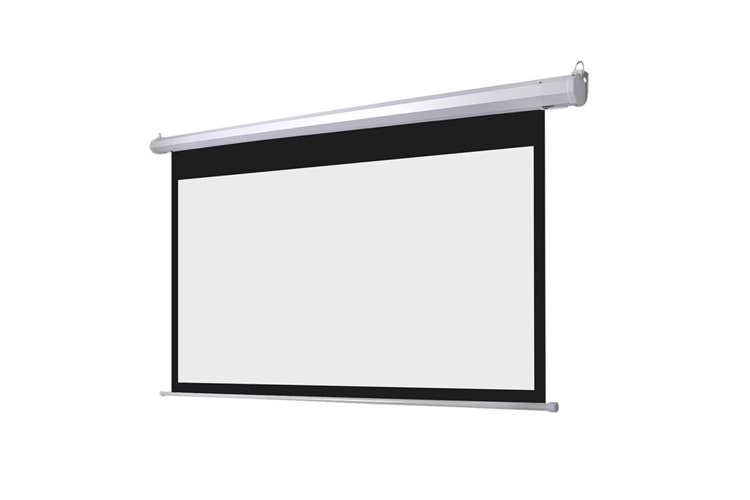 Everest EPP-240, 240x200, MOTORLU, PROJEKSİYON PERDESİ, Uzaktan Kumandalı, Arkası Siyah Fonlu, Duvar ve Tavana Asılabilir