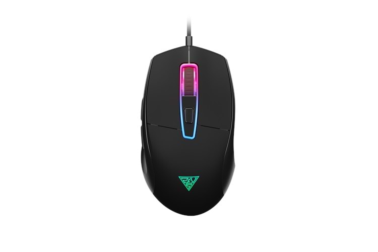 GAMDIAS ZEUS M5, RGB Aydınlatma, USB Kablolu, 7 Tuşlu, Gaming Mouse, 12800DPI, Siyah