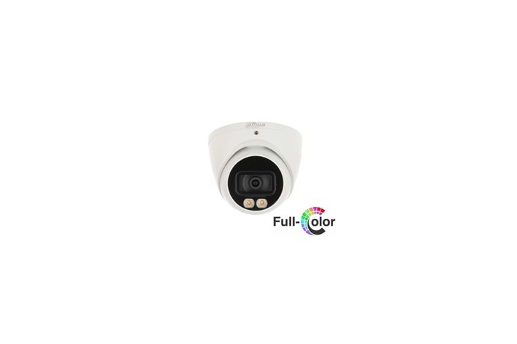 DAHUA HAC-HDW1209TQP-A-LED-0280B, 2Mpix, 2.8mm Lens, 40 Mt Gece Görüşü, Full Color, Dahili Mikrofon, 4 IN 1, Dome Kamera