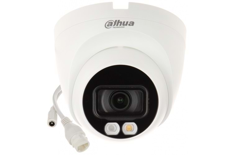DAHUA IPC-HDW2449T-S-IL 4Mpix, Full Color, 2,8mm Lens,H265+, 30Mt Gece Görüşü, IP67, Dahili Mikrofon, PoE Dome IP Kamera