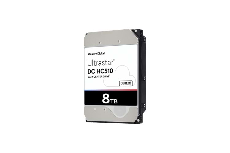 WD ULTRASTAR, HUH721008ALE604, 3,5", 8Tb, 256Mb, 7200 Rpm, 7/24 Enterprise, DATA CENTER-GÜVENLİK-NAS-SERVER, HDD (DC HC510) (0F27457) (Türkiye Distribütörü Garantili)