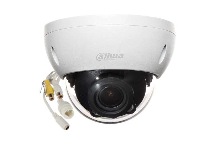 DAHUA IPC-HDBW3541R-ZAS, 5Mpix, 2,7-13,5mm Motorize Lens, H265+, SD Kart, Starlight, 40Mt. Gece Görüş, Dahili Mikrofon, IP67, IK10, Dome IP Kamera