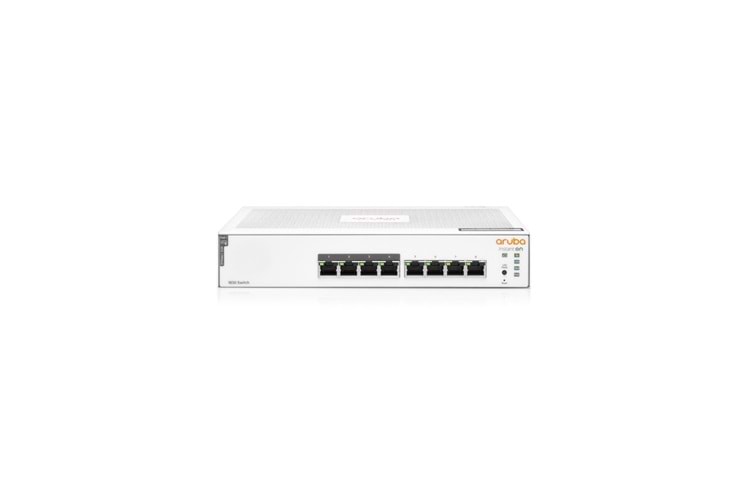 HP Aruba Instant On, JL811A, 1830-8G, 8Port, GigaBit, 4 Port PoE 65W, Yönetilebilir, Rackmount Switch
