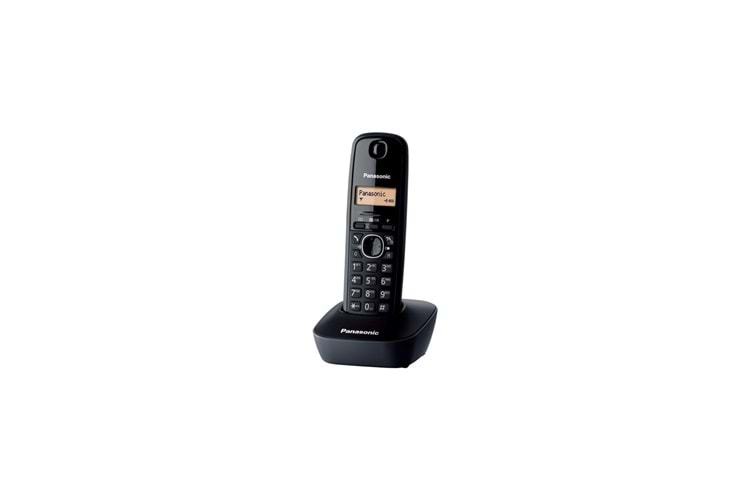 PANASONIC KX-TG1611, Dect Telefon, Siyah, 17 Saat Konuşma, 150 Saat Bekleme, 50 Kişilik Rehber