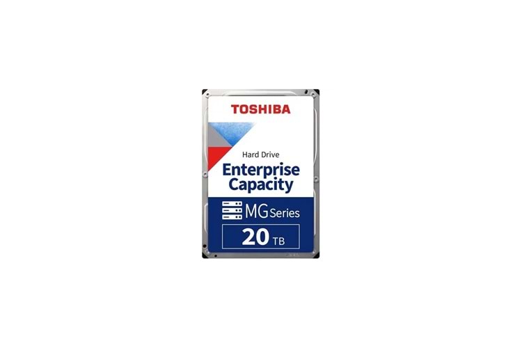 TOSHIBA ENTERPRISE, MG10ACA20TE, 3.5", 20TB, 512Mb 7200 Rpm, 7/24 Güvenlik, Data Center, Nas, Server, HDD