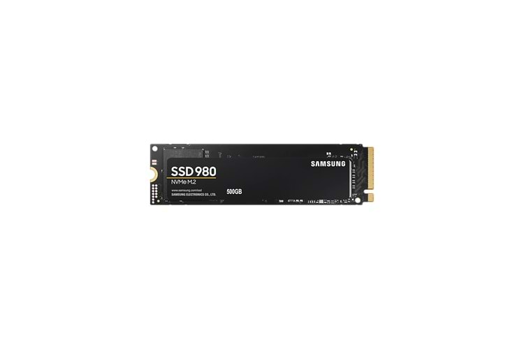 SAMSUNG MZ-V8V500BW, 980, 500GB, 3100/2600, Gen3, NVMe PCIe M.2 2280, SSD (Türkiye Distribütörü Garantili)
