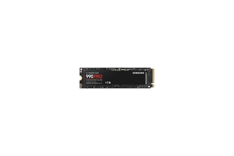 SAMSUNG MZ-V9P1T0BW, 990 PRO, 1TB, 7450/6900, Gen4, NVMe PCIe M.2 2280, SSD (Türkiye Distribütörü Garantili)