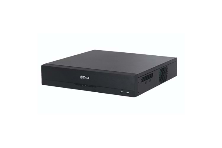 DAHUA NVR4832-EI, 32Kanal, 16Mpix, H265+, 8 HDD Desteği, 1080P Kayıt, 256Mbps Bant Genişliği, 2 Port GigaBit Lan, NVR