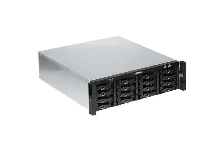 DAHUA NVR5064-EI, 64Kanal, 32Mpix, H265+, 16 HDD Desteği, 1080P Kayıt, 384Mbps Bant Genişliği, 2 Port GigaBit Lan, NVR