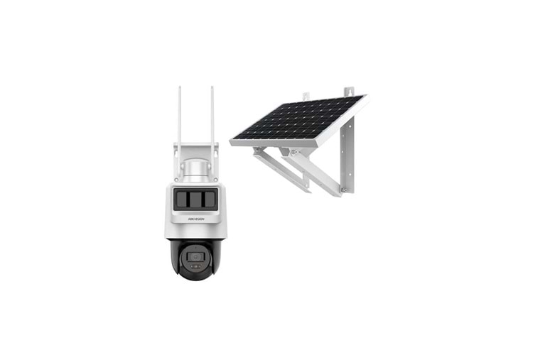 HILOOK PTZ-N2C400I-K/4G/C09S20, 4Mpix, 2.8mm, 30Mt Gece Görüşü, Dahili Mikrofon, PIR+RADAR, 4G, Solar PT IP Kamera