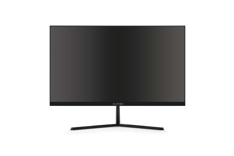RAYDIN R2150VAB, 21,5" 5ms, 75Hz, Full HD, D-Sub, HDMI, Frameless, VA LED Monitör (Siyah)