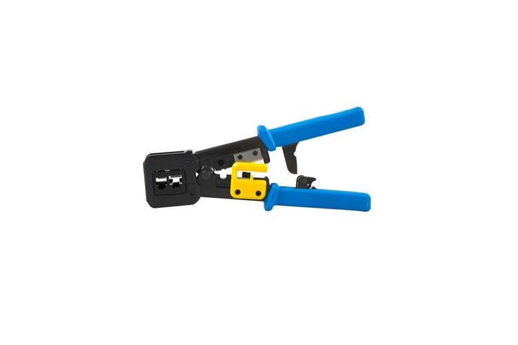 S-LINK SL-830W, RJ45/RJ11 ikili Pense, Yeni Nesil Kablo Ucu Konnektör Sıkma Pensesi