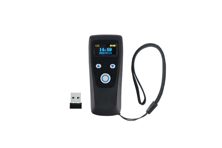 Tiwox VSK-150, Cep Tipi, Laser, 2D Karekod, WiFi, Kablosuz, Bluetooth, Pocket Hafızalı Barkod Okuyucu