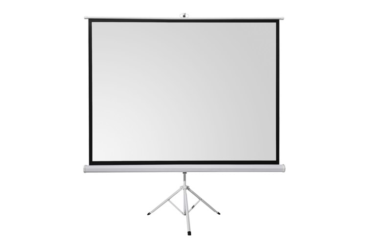 Everest TPP-240, 240x200, TRIPOD, PROJEKSİYON PERDESİ, Arkası Siyah Fonlu, Taşınabilir Ayaklı Model