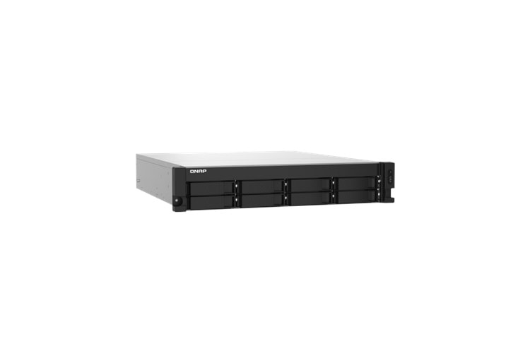 QNAP TurboNAS TS-832PXU-RP-4G, 4Gb Ram, 8xYuvalı, RACK NAS