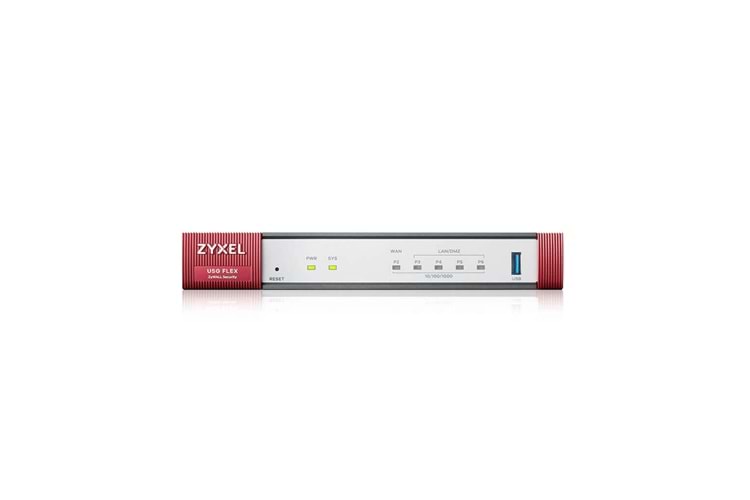 ZYXEL ZYWALL USG FLEX100, Firewall Cihazı, +1 Yıllık Lisans Dahil (50 Kullanıcı)