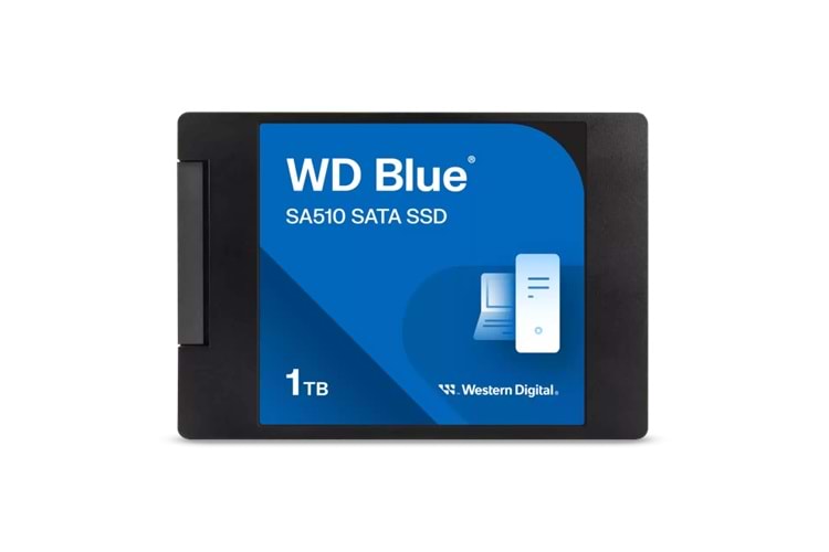 WD Blue SA510, WDS100T3B0A, 1TB, 560/510, 3D NAND, 2,5" SATA, SSD