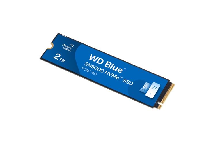 WD Blue SN5000, WDS200T4B0E, 2TB, 5150/4850 Gen4, NVMe PCIe M.2 2280, SSD