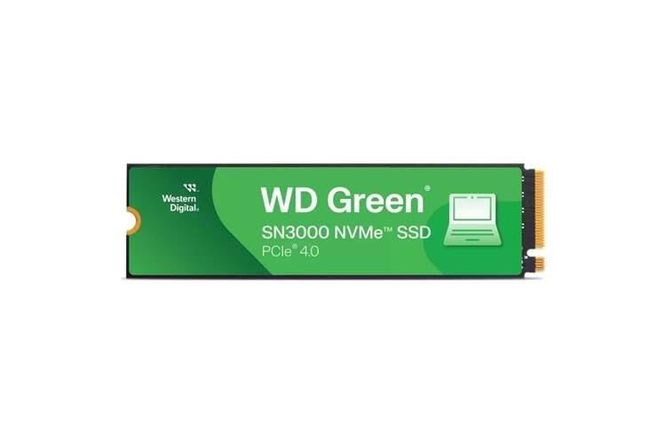 WD Green SN3000, WDS500G4G0E, 500GB, 5000/4000, Gen4, NVMe PCIe M.2 2280, SSD