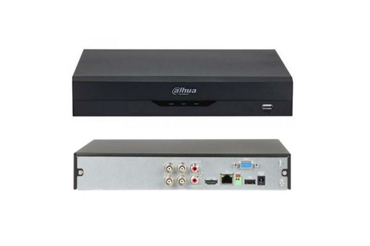 DAHUA XVR5104HS-5M-I3, 4Kanal, 5Mpix, H265+, 1 HDD Desteği, 5in1 DVR Cihazı
