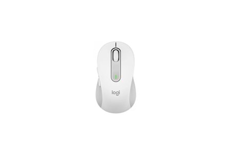 LOGITECH 910-006255, M650 Signature, Beyaz, Sağ El, USB Nano 2,4G Kablosuz, 4000dpi, Optik, 5 Tuşlu, 24ay Pil Ömrü, Sessiz Mouse