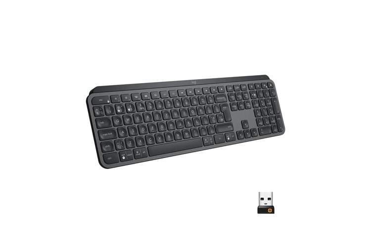 LOGITECH MX Keys S, 920-011594, Bluetooth, Türkçe Q, Multimedya, Gelişmiş Aydınlatmalı, Klavye