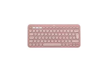 LOGITECH K380S, Pebble Keys 2, Rose, 920-011861, Bluetooth, Türkçe, Q, Multimedya, Mini Klavye