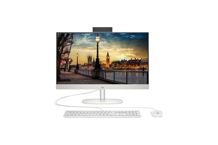 HP 9H6M8ET, ProOne 245 G10, Ryzen 5 7520U, 23,8" FHD Ekran, 8Gb DDR5 Ram, 512Gb SSD, Paylaşımlı Ekran Kartı, Free Dos All In One PC, BEYAZ