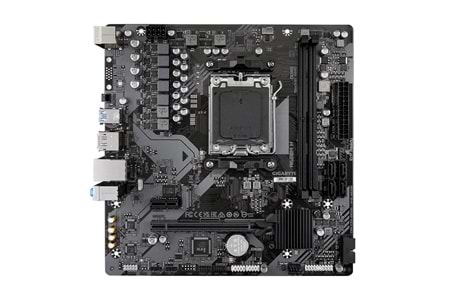 GIGABYTE A620M H, rev.1.2, 6400MHz, 2xDDR5, 1x M.2, HDMI, DP, AM5 Soket Anakart
