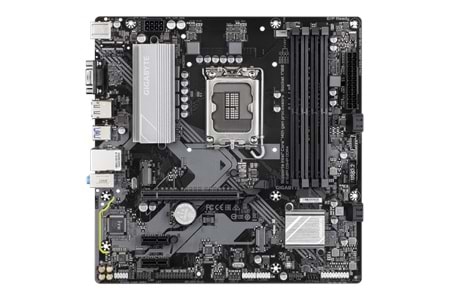 GIGABYTE B760M D3HP DDR4, 4xDDR4, 2xM.2, DP, HDMI, VGA, 12-13.14.Nesil, LGA1700 Soket, Anakart