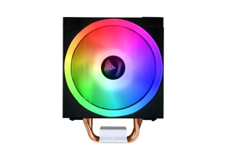 GAMDIAS BOREAS M1-610, LED Lights, 120mm, CPU Kule Tipi Hava Soğutma, Doğrudan Temas Teknolojisine Sahip 6 adet Gelişmiş Bakır Isı Borusu (AMD AM4-AM5 ve INTEL Tüm işlemciler ile uyumlu)