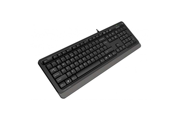 A4 TECH FK10, Gri, FSTYLER, USB Kablolu, Türkçe Q, Multimedya KLAVYE
