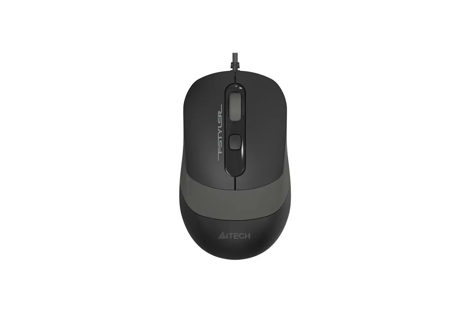 A4 TECH FM10 Siyah-Gri V-Track 1600DPI, Usb Optik Mouse