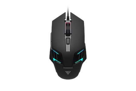 GAMDIAS AURA GS4, Çok Renkli Aydınlatma, USB Kablolu, 6 Tuşlu, Gaming Mouse, 3600DPI, Siyah