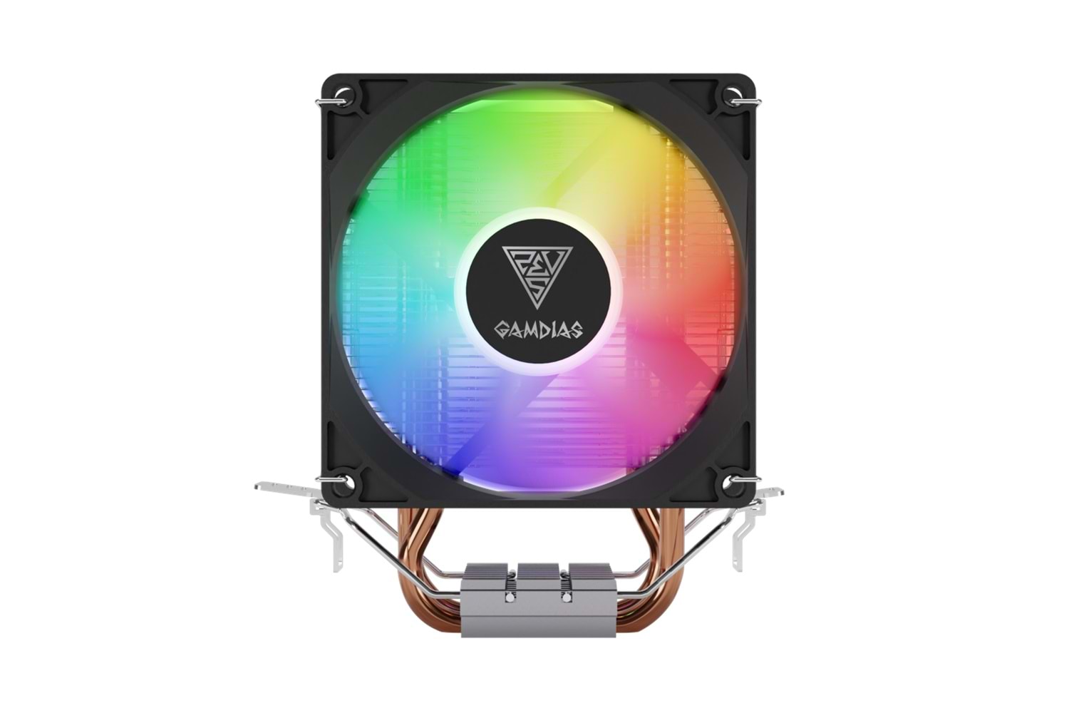 GAMDIAS BOREAS E1-210 Lite, 92mm, CPU Kule Tipi Hava Soğutma, Doğrudan Temas Teknolojisine Sahip 2 adet Gelişmiş Bakır Isı Borusu (AMD AM5 ve INTEL Tüm işlemciler ile uyumlu)