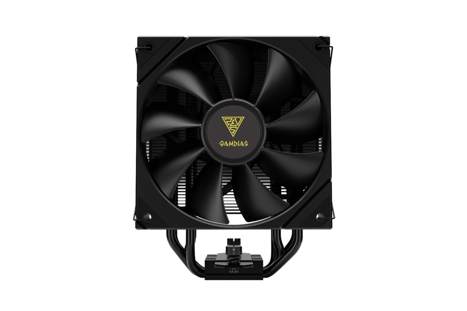 GAMDIAS BOREAS E2-410, Black Edition, 120mm, CPU Kule Tipi Hava Soğutma, Doğrudan Temas Teknolojisine Sahip 4 adet Gelişmiş Bakır Isı Borusu (AMD AM4-AM5 ve INTEL Tüm işlemciler ile uyumlu)