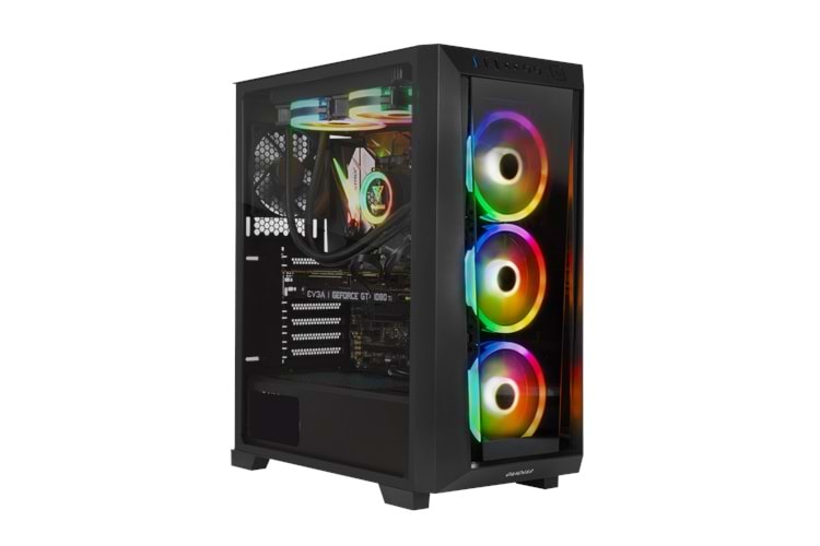 GAMDIAS TALOS M1 Elite, FSP 1600W, Tempered Glass, ARGB, ATX, Professional GAMING KASA