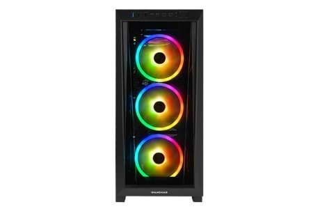 GAMDIAS TALOS M1 Elite, FSP 1600W, Tempered Glass, ARGB, ATX, Professional GAMING KASA