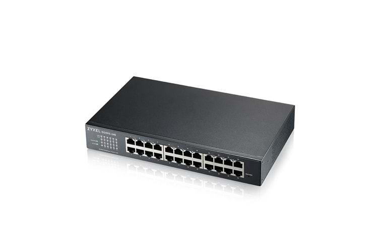ZyXEL GS1915-24E, 24 Port, GigaBit, Yönetilebilir, Sessiz, Masaüstü Switch
