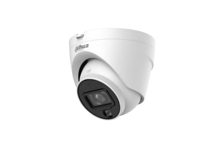 DAHUA IPC-HDW1230V-SA-0280B, 2Mpix, 2,8mm Lens, H265+, 30Mt Gece Görüşü, Starlight IP67, Mikrofonlu, PoE Dome IP Kamera